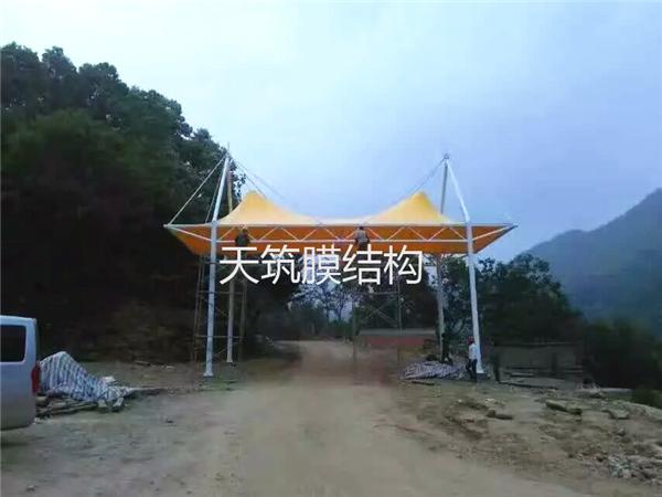 嵩縣景區(qū)膜結(jié)構出入口